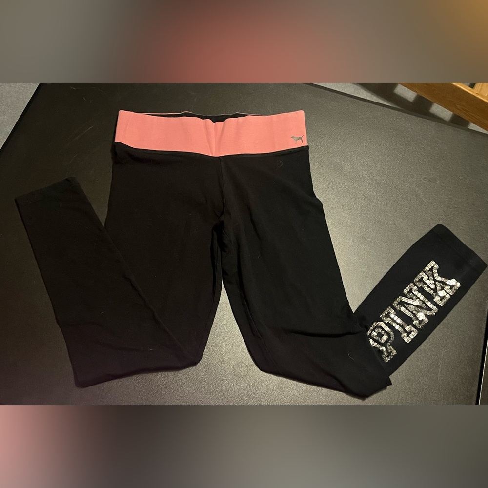 Victoria Secret Pink Bling Yoga Pants